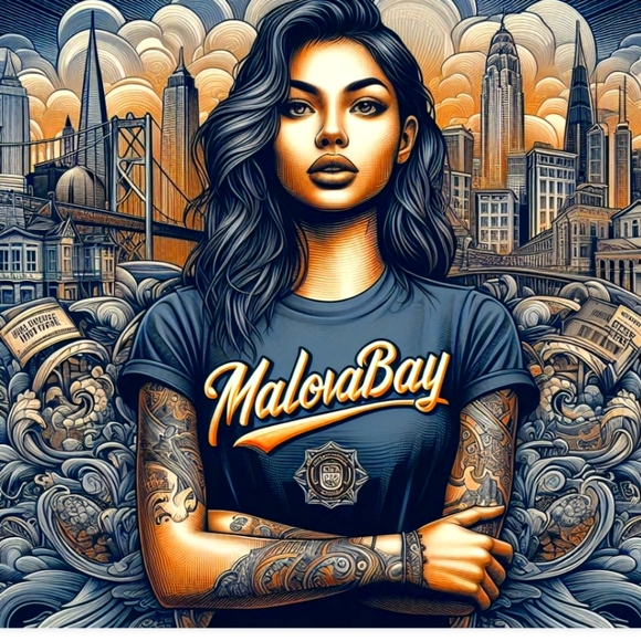 malovabay Tops - Malovabay Fan Merch Spotify Verified All Music Streaming Services Shirts